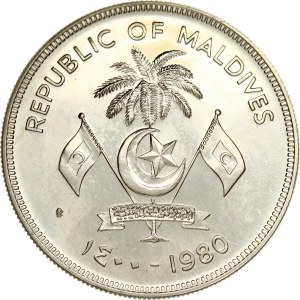 Maldives 100 Rufiyaa 1400 (1980) IPZS FAO