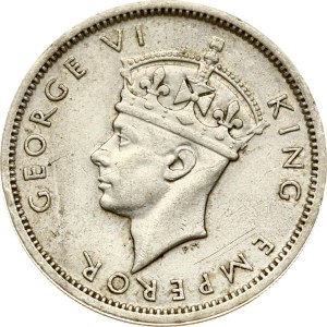 Mauritius 1/2 Rupee 1946