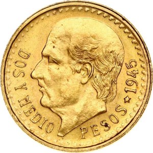 Mexico 2½ Pesos 1945