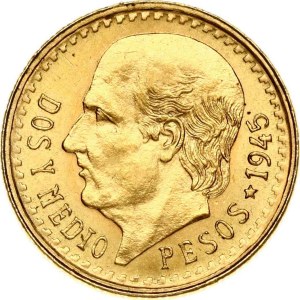 Mexico 2½ Pesos 1945