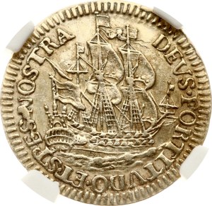 Netherlands West Friesland 6 Stuivers 1678 NGC AU DETAILS