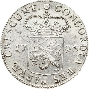 Netherlands Batavian Republic Utrecht Silver Ducat 1796