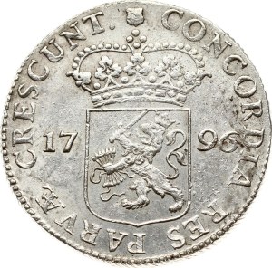 Netherlands Batavian Republic Utrecht Silver Ducat 1796