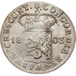 Netherlands Batavian Republic Utrecht Silver Ducat 1803