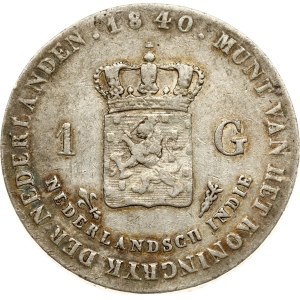 Netherlands East Indies 1 Gulden 1840