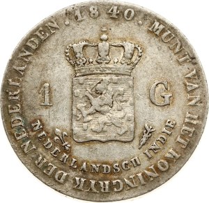 Netherlands East Indies 1 Gulden 1840