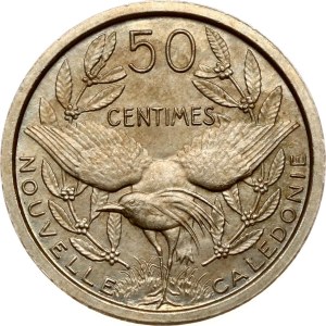 New Caledonia 50 Centimes 1949 Essai