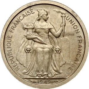 New Caledonia 1 Franc 1949 Essai