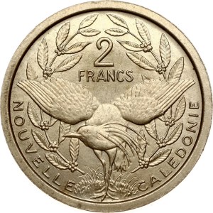 New Caledonia 2 Francs 1949 Essai