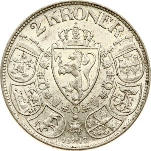 Norway 2 Kroner 1917