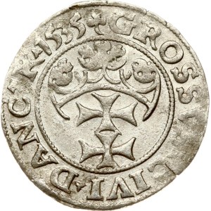 Poland Grosz 1535 Gdansk DANC3K (R1)
