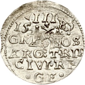 Poland Trojak 1585 Riga (R)