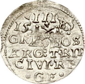 Poland Trojak 1585 Riga (R)