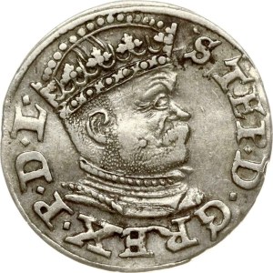 Poland Trojak 1586 Riga