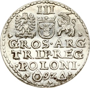 Poland Trojak 1592 Malbork