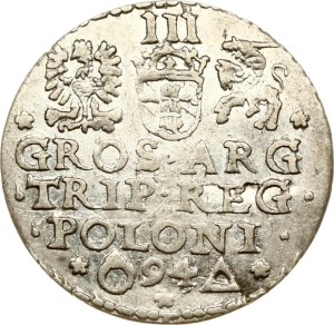 Poland Trojak 1594 Malbork