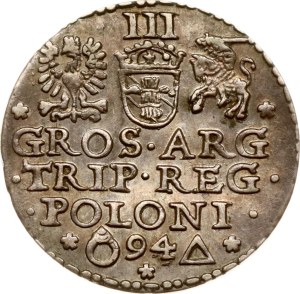 Poland Trojak 1594 Malbork