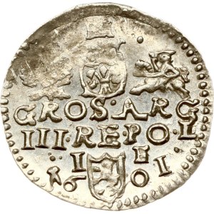 Polen Trojak 1601 Lublin