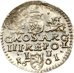 Poland Trojak 1601 Lublin