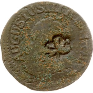 Polen Grosz 1755 Gegenzeichnung Radziwill