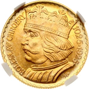 Poland 10 Zlotych 1925 Boleslaw Chrobry (R2) NGC MS 65