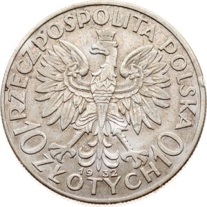 Poland 10 Zlotych 1932 (L)