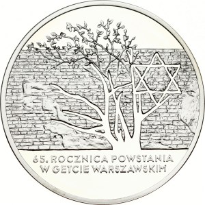 Poland 20 Zlotych 2008 MW Warsaw Ghetto Uprising