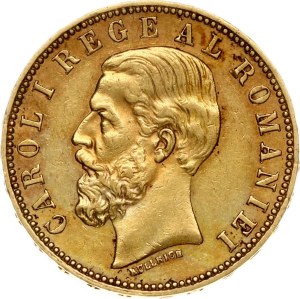 Romania 20 Lei 1890 B