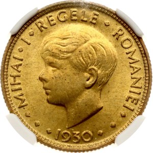 Romania 5 Lei 1930 KN NGC MS 65