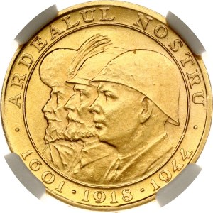Romania 20 Lei 1944 Romanian Kings NGC MS 64
