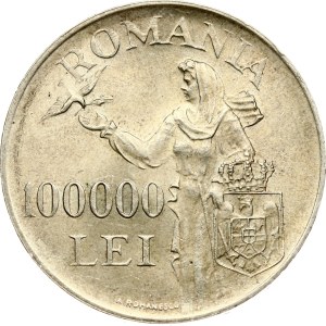 Romania 100 000 Lei 1946