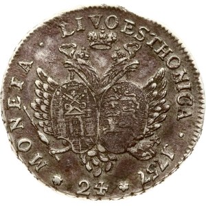 Russia For Livonia 24 Kopecks 1757
