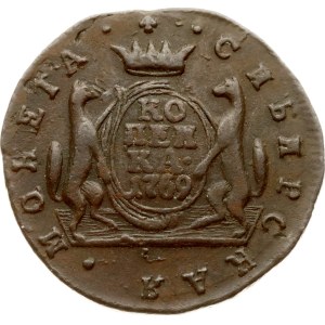 Russia Siberian Kopeck 1769 КМ