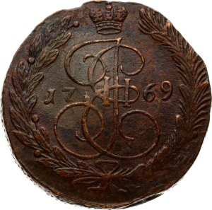 Russia 5 Kopecks 1769 ЕМ