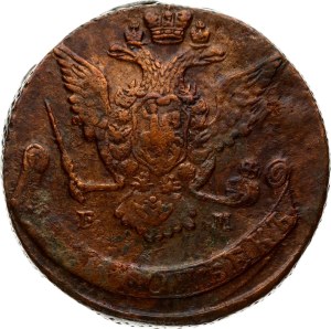 Russia 5 Kopecks 1769 ЕМ