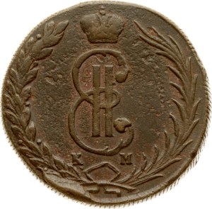Russia Siberian 10 Kopecks 1771 КМ
