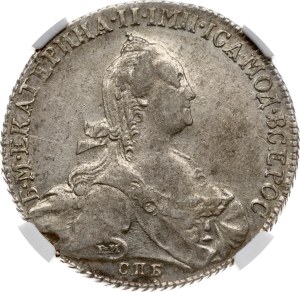 Russia Rouble 1775 СПБ-ЯЧ NGC XF 45