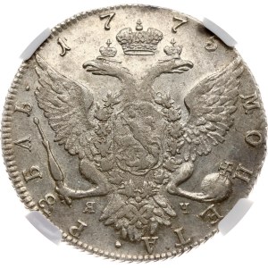 Russia Rouble 1775 СПБ-ЯЧ NGC XF 45