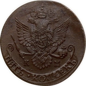 Russia 5 Kopecks 1787 KM NGC MS 63 BN