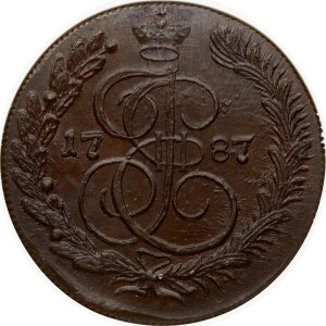 Russia 5 Kopecks 1787 KM NGC MS 63 BN