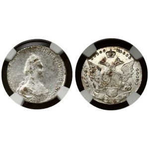 Russia 20 Kopecks 1787 СПБ NGC MS 60