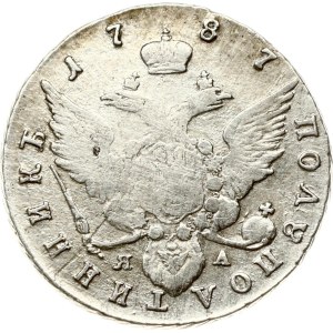 Russia Polupoltinnik 1787 СПБ-ЯА