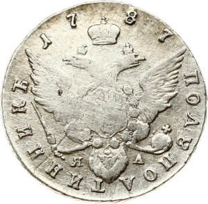 Russia Polupoltinnik 1787 СПБ-ЯА