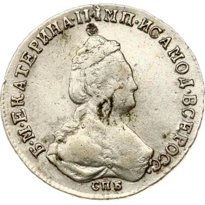 Russia Polupoltinnik 1787 СПБ-ЯА