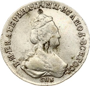 Russia Polupoltinnik 1787 СПБ-ЯА