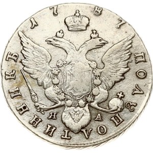 Russia Polupoltinnik 1787 СПБ-ЯА