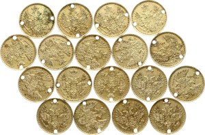 Russia 5 Kopecks 1851 СПБ-ПАLot of 18 coins