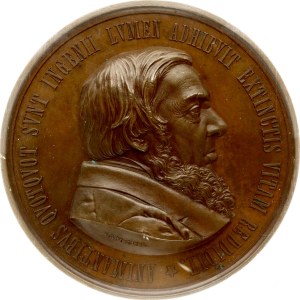 Russia Medal in honor of the ordinary academician I.F. Brandt 1876 (R1) PCGS MS 64 MAX GRADE