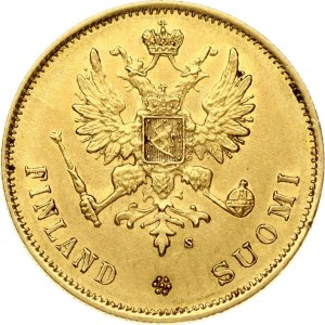 Russia for Finland 10 Markkaa 1878 S (R )