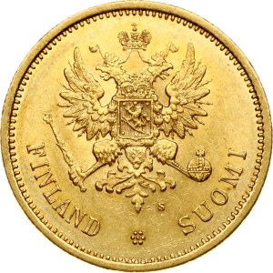 Russia For Finland 20 Markkaa 1878 S (R)